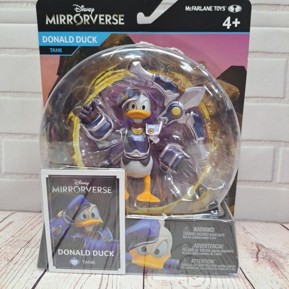 Mcfarlane Toys Disney Mirrorverse Donald Duck 5" Action Figure New In Pack